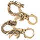 thumbnail image 4 of 2 llaveros de latón, accesorios para bolsos, dijes, mosquetones, llaveros para llaves de coche, accesorios para llaveros, llaveros de dragón, dijes para mochilas., 4 of 7