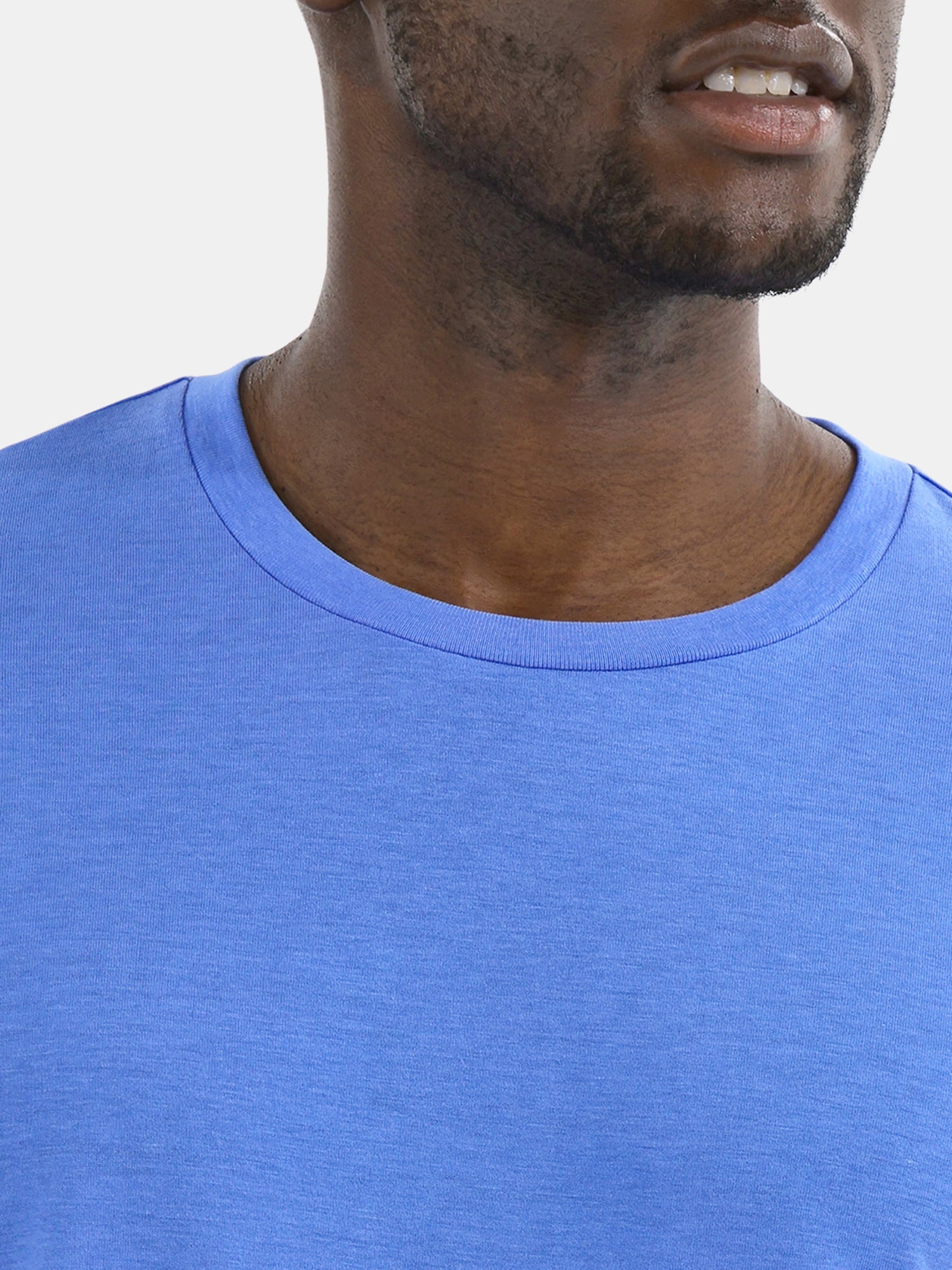Athletic Works Men's and Big & Tall Men's Tri-Blend Tee with Long Sleeves, Sizes XS-4XLT