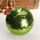 thumbnail image 3 of Gibobby Lentejuelas navideñas Brillo Adornos Árbol de Navidad Adorno Decoración 8CM(Green), 3 of 5