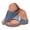 Blue, variant on Summer Flat Sandals for Women Comfortable Walking Dressy Slides 2026 Ladies Orthopedic Toe Ring Casual Flip Flops Indoor Outdoor Black Size 7.5