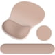 thumbnail image 1 of Mouse Pad y Descansa Muñecas para Teclado G JGOO Ergonómico Marrón, 1 of 7