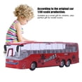 thumbnail image 4 of Juguete Modelo de Autobús de Tránsito Realista A Escala 1:50 Con Luz y Música, Adecuado para Coleccionis, Regalos, Adornos, Amarillo, Rojo, opcional opcional, 4 of 7