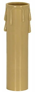 Westinghouse 7036800 Two Tan Drip 4" Candle Socket Covers 