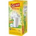 thumbnail image 6 of Glad Small Trash Bags - OdorShield 4 gal White Trash Bag, Gain Original with Febreze Freshness - 26 ct, 6 of 15