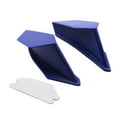 thumbnail image 3 of Miulika 1 Pair Universal Motorcycle Winglets Side Air Deflectors ABS Modification Wing Blue, 3 of 5