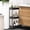 Black, variant on SOYO 3 Tier Slim Rolling Storage Cart, Mobile Shelving Unit Bathroom Organizer Utility Cart for Kitchen, Laundry Room Organization, Narrow Places(Black)