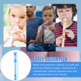 thumbnail image 3 of OUNONA 1 Set Kids Clarinet Instrument Blue Resin Educational Toy for Children Practice, 3 of 7