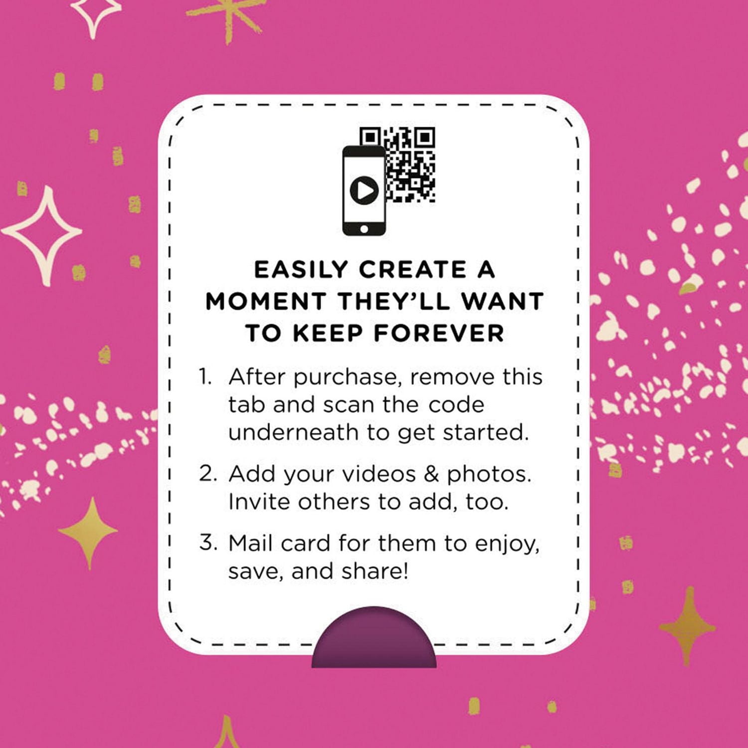 Hallmark Personalized Video Love Card, Romantic Birthday Card, Anniversary Card—Love You (Record Your Own Video Greeting)