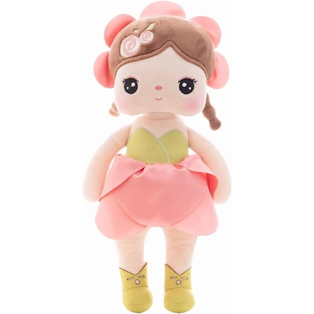 13" Exclusive New Metoo Princess Doll, Cute Flower Fairy Plush Doll, Soft Dolls Baby Doll Girl Gifts, Non-toxic Soft Skin-friendly Pp Cotton Plush Stu