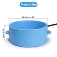 thumbnail image 6 of 3.2L Heated Water Bowl for Dog Cat Outdoor Heated Dog Bowl Waterproof Heated Pet Bowl Smart Thermal-Dish Winter US Plug, 6 of 8