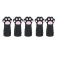 thumbnail image 2 of Protector de Cubierta de Tijeras para Cutículas de Silicona con forma de Pata de Gato, 5 Uds., Con Funda Ligera y, Práticc Herramienta para Decorial de Unas, 2 of 7