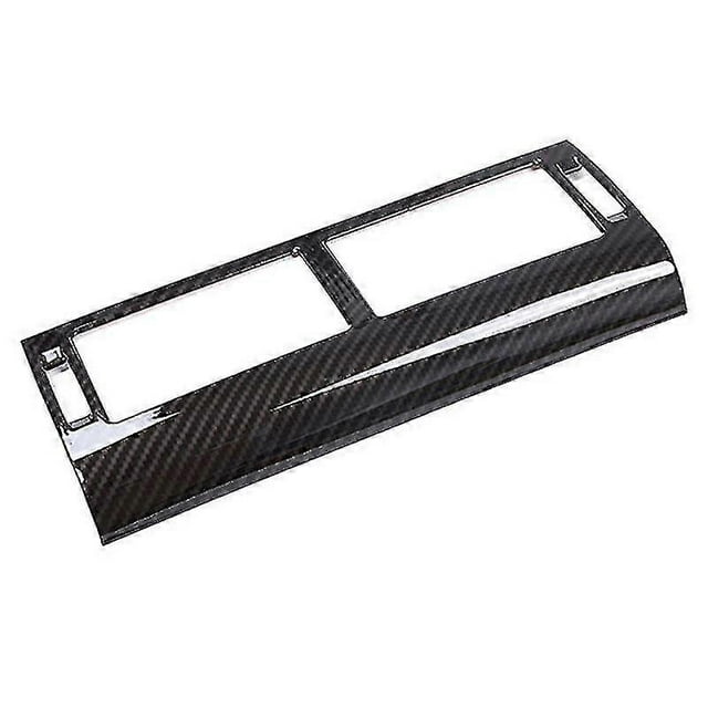 Carbon Fibre Central Control Air Vent Outlet Frame Cover Trim Car Accessories for Sport 2015-2019