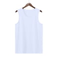 thumbnail image 6 of THDHVS Tank Tops for Girls,Solid Color Quick Dry Round Neck Tank Top Breathable Athletic Fitness Wear for Kids Boys Girls,Girls Tank Tops White 9-10 Years, 6 of 10