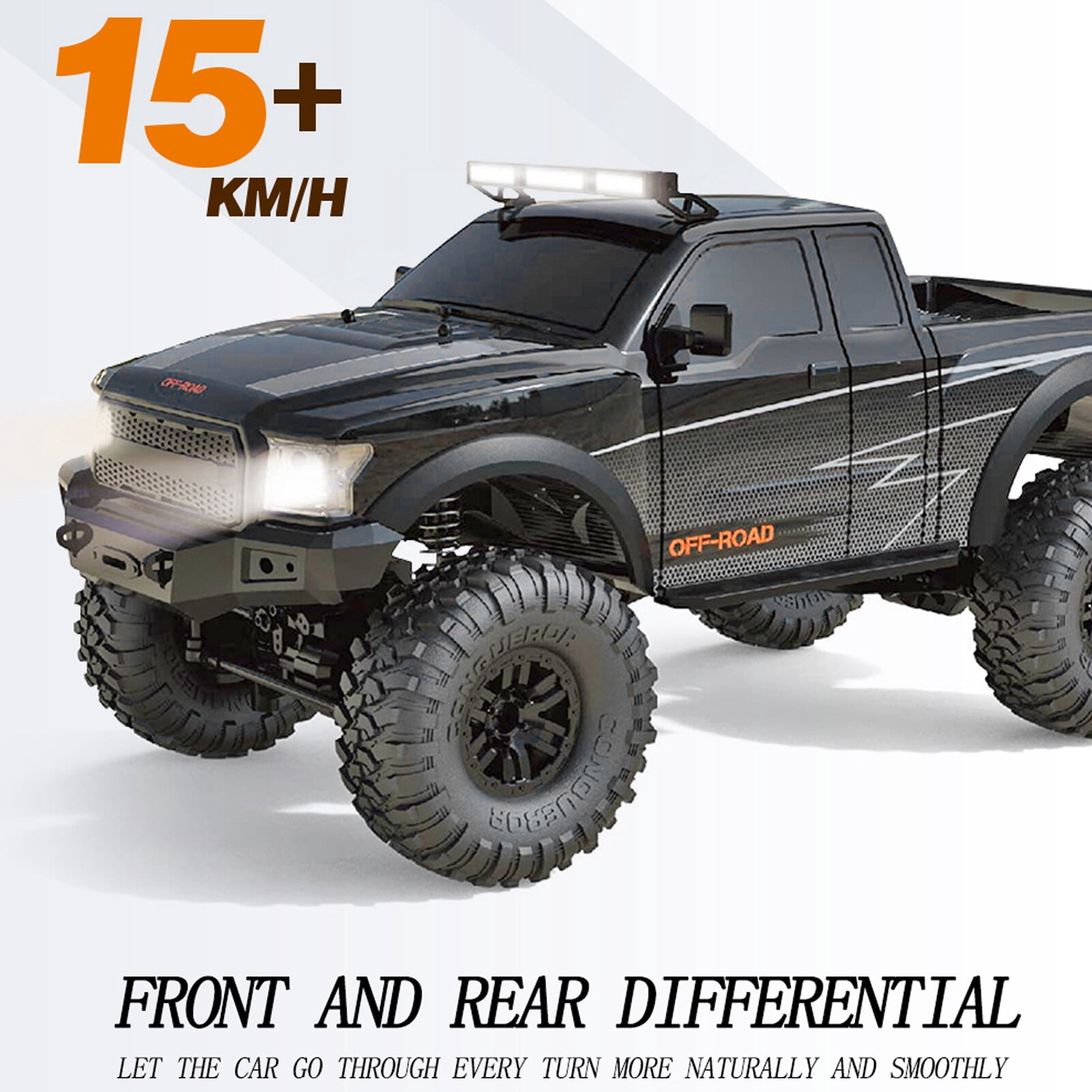 RC Off-Road Truck RC Car Control remoto Car Full Proporcional | Walmart ...