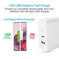 thumbnail image 7 of Naztech PD68W GaN Dual Wall Charger for Simultaneous Device Charging (15483-HYP), 7 of 7