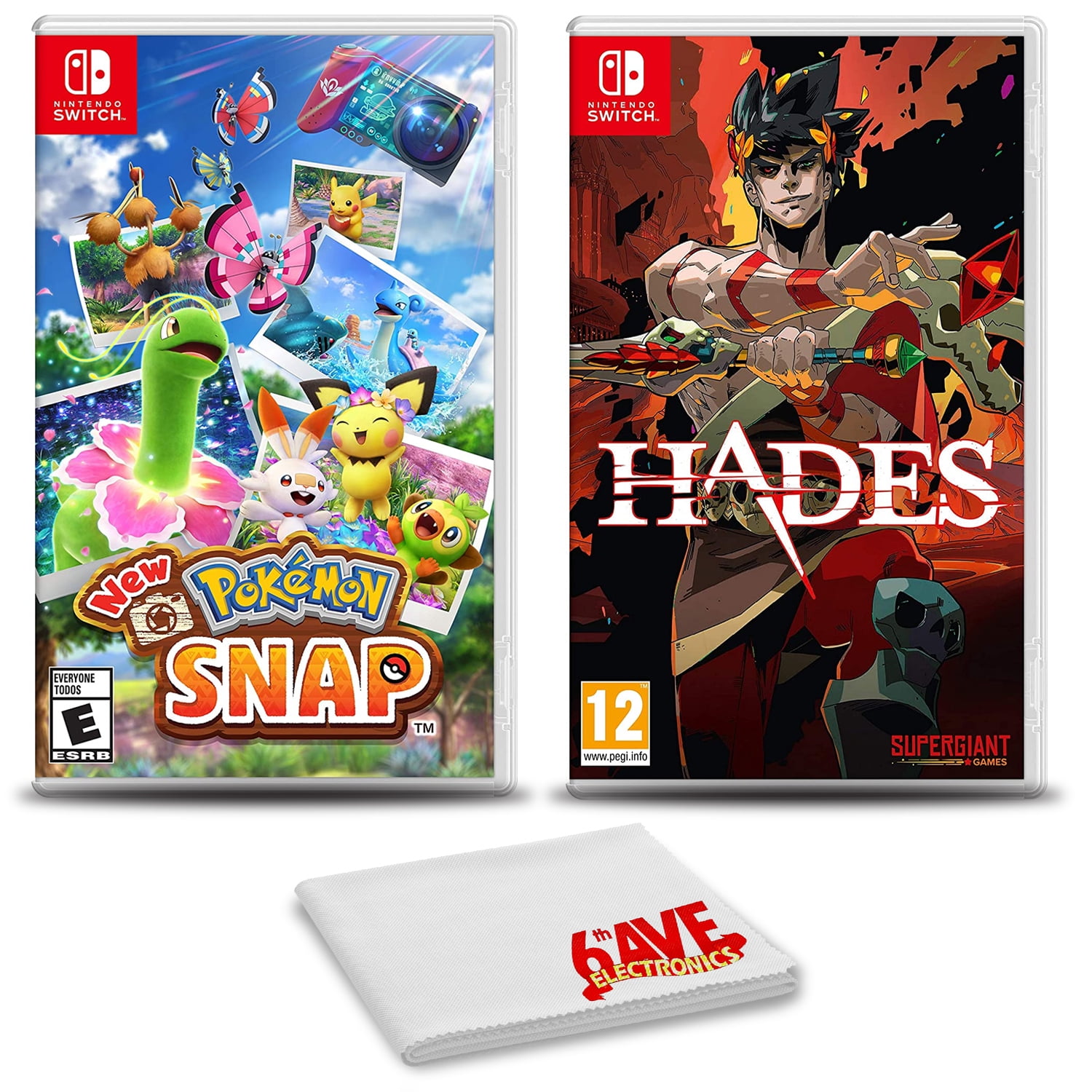 Nintendo Switch: Pokemon Snap and Hades Game Bundle Nepal Ubuy