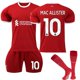 thumbnail image 1 of 23- Camiseta de fútbol infantil Liverpool Home N° 10 Mac Allister 24 Sailing Electrónica, 1 of 1