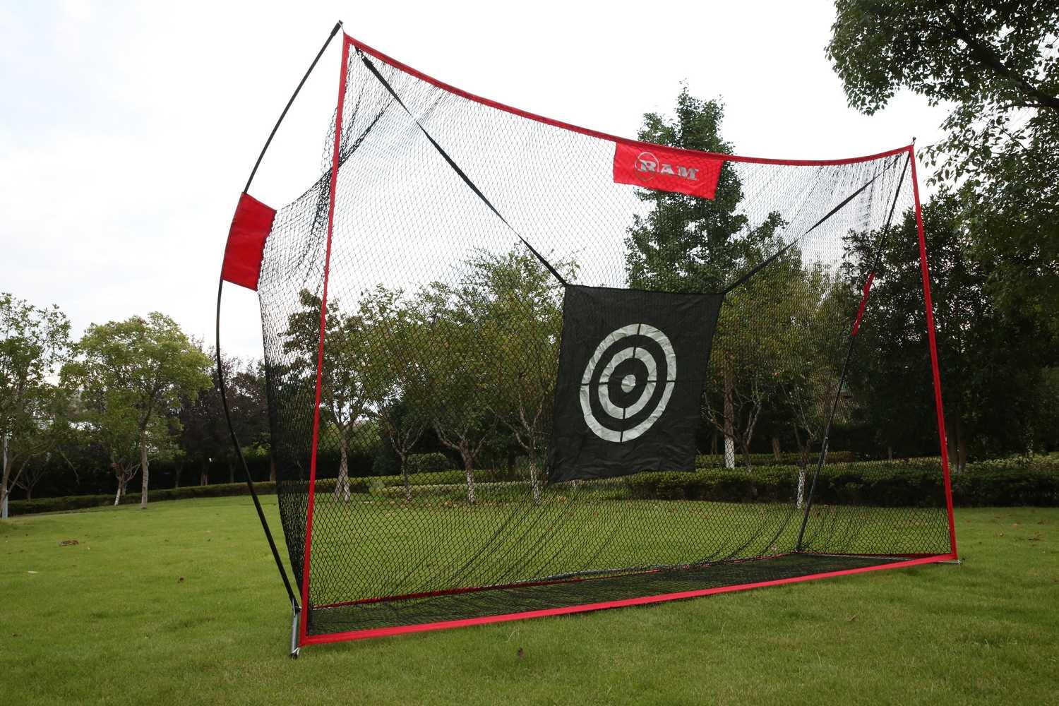 Buy Ram Golf Deluxe Extra Large Portable Golf Hitting Practice Net With  Target Online in Russia. 345235004