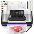 thumbnail image 1 of Gyreuni 95Kpa Vacuum Sealer Machine for Food with Bags, 12-in-1 Food Saver Vacuum Sealer with Double Heat Seal, Built-in Cutter,Accessory Hose, Bag S, 1 of 9