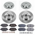 thumbnail image 3 of Power Stop Front and Rear Stock Replacement Brake Pad and Rotor Kit KOE5452, 3 of 8