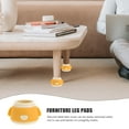 thumbnail image 3 of 4pcs Silicone Table Feet Covers Table Leg Protectors Chair Leg Caps Floor Protectors, 3 of 8