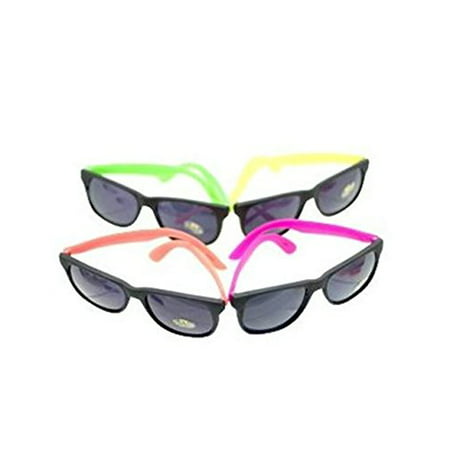 Neon 80's Style Party Sunglasses (2 Dozen)