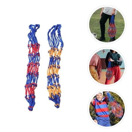 BESTYASH 2Pcs Basketball Carrying Bag for School Sports Equipment Durable Material