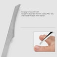 thumbnail image 6 of Riousery 4 Set Pedicure Knives Set Stainless Steel Dead Skin Callus Removal Ingrown Toenail Knives Tools Kit, 6 of 9