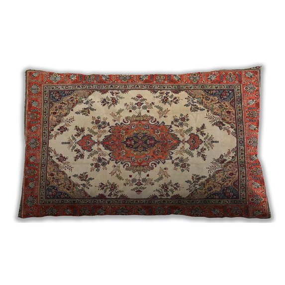 Ahgly Company Indoor Rectangular Traditional Lumbar Throw Pillow, 13 inch by 19 inch