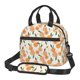 thumbnail image 1 of Balery Peaches Bolsa de Almuerzo Impresa, Caja de Almuerzo Reutilizable, Bolsa Térmica Aislada para Almuerzo, Bolsa Antiderrames, 1 of 7