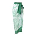 thumbnail image 3 of CAICJ98 Swimsuit Women Women One Piece Swimsuits Front Cross Keyhole Tummy Control Backless Bathing Suit Green,XL, 3 of 5