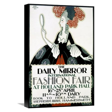 - Global Gallery The Daily Mirror / Fashion Fair Canvas Wall Art