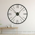 thumbnail image 2 of Handmadetneonsign Extra Large Wall Clock Unique, Year Date Round Wall Clock, Text Oversize Wall Clock 55774, 2 of 5