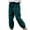 #308-Green, variant on Womens Mid Rise Cord Barrel Jeans Casual Baggy Wide Leg Corduroy Cropped Ankle Pants with Pockets