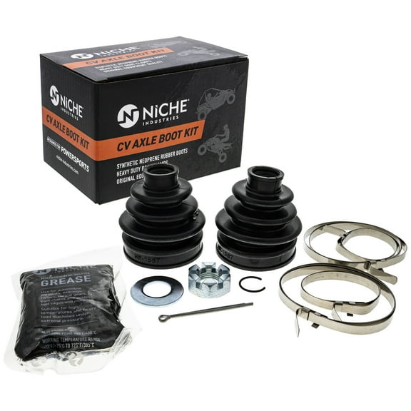 Niche Front CV Axle Boot Kit for Suzuki Eiger 400 Vinson 500 ATV 519-KCV2338B
