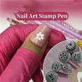 thumbnail image 3 of Nail Accessories Stamp Pen Set 15pcs DIY Tools for and Home Use Featuring 6 Unique Patterns for Design 15PCS, 3 of 7