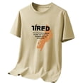 thumbnail image 3 of Vetsdori Mens Short Sleeve T-Shirts Fashion Workout Pullover Summer Casual Graphic Crew Neck Tops for Men Travel, 3 of 6