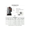 thumbnail image 4 of Gvmfive Women Solid Front Pocket V-Neck Long Sleeve T-Shirt Baggy Casual Tops, M, 4 of 4