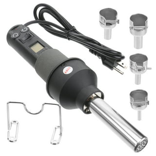 2 in 1 Soldering Station Unit Welder Iron Hot Air Gun with 5 Tips and 3  Nozzles Kit 110V