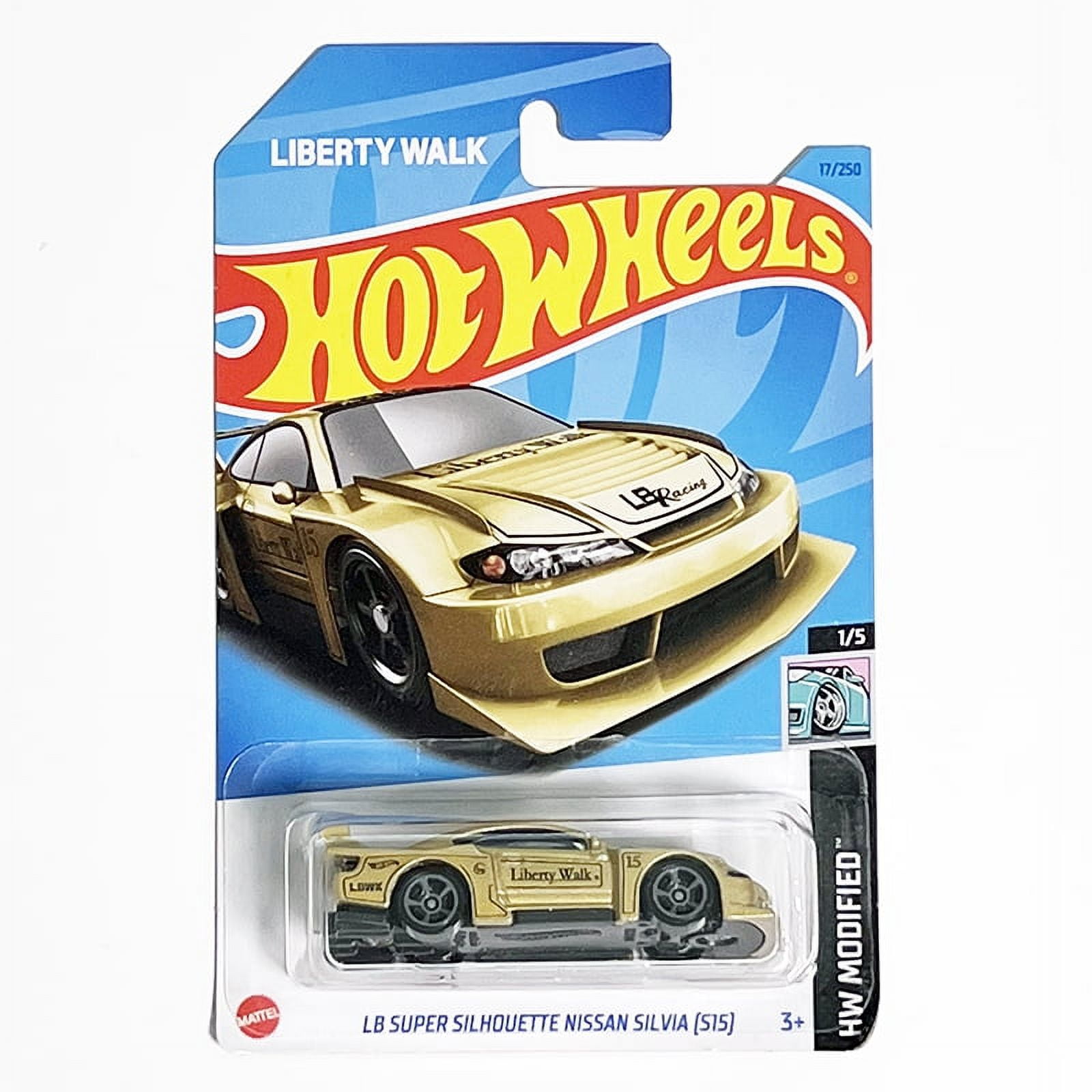 Hot Wheels LB Super Silhouette Nissan Silvia S15 Black, 2023