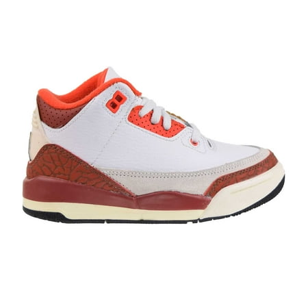 

Jordan 3 Retro SE (PS) Little Kids Shoes Summit White-Mars Stone-Orange dv7027-108