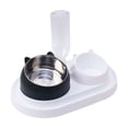 thumbnail image 1 of Twfbrm Pet Supplies Cats Bowl Two In One Drinking Water Dog Water Bowl Rice Bowl Pet Bowl Drinking Water Feeding All One Suitable For Dogs and Cats To Live and Drink Water for Cats Dogs, 1 of 6