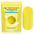 thumbnail image 3 of Xihbxyly Discos de Ácido Kójico, Toallitas Limpiadoras Iluminadoras de Cúrcuma, Discos Exfoliantes Suaves para El Rostro, Cuidado Facial para Reducir Manchas Oscuras, Rutina Diaria de Cuidado de La P, 3 of 7