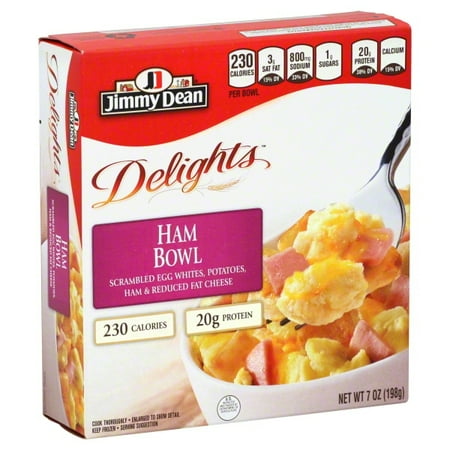 Jimmy Dean;jd Brk Bowl Ham 8/7oz