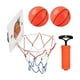 thumbnail image 1 of MLEHN Aro de baloncesto para niños pequeños, mini juego de baloncesto para descomprimir, juguete con ventosa para baloncesto con dos pelotas y bomba para juegos educativos para niños W3U8, 1 of 8