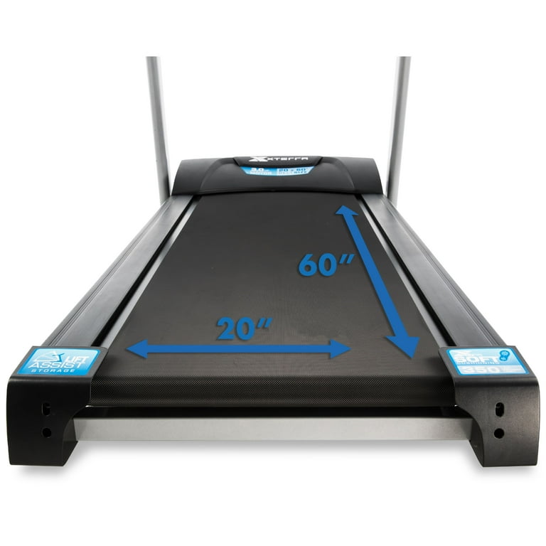 XTERRA TRX3500 Foldable Electric Treadmill with Bluetooth