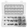 thumbnail image 1 of Buje roscado, kit de reparación de roscas de inserto roscado de alambre de 140 piezas optimizado para la excelencia, 1 of 8