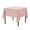 Blush, variant on Your Chair Covers - 90 x 90 Inch Square Polyester Tablecloth White