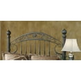 thumbnail image 2 of Hillsdale Furniture Chesapeake Traditional Metal Four-Poster Bed, Queen, Rustic Brown, 2 of 2