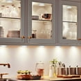 thumbnail image 5 of Under Cabinet Lighting 3-Pack Rechargeable Puck Lights with IR Remote Control, LED Motion Sensor light with Charging Station, Under Couter Lights for Kitchen/Stairs/Bedroom/Hallway/Wardrobe, 5 of 11